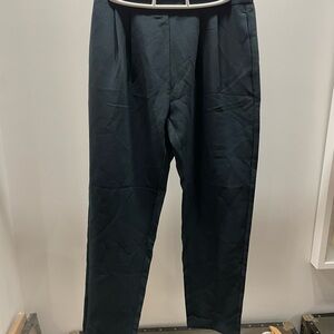Dark Green women's Tailored Pants